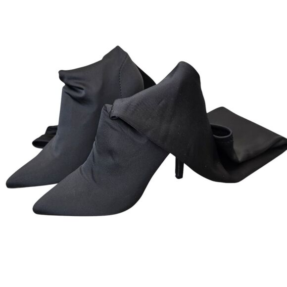 Primadonna Women's 36 Over-the-Knee Pointed Toe Tall Black Boots - Picture 6 of 16